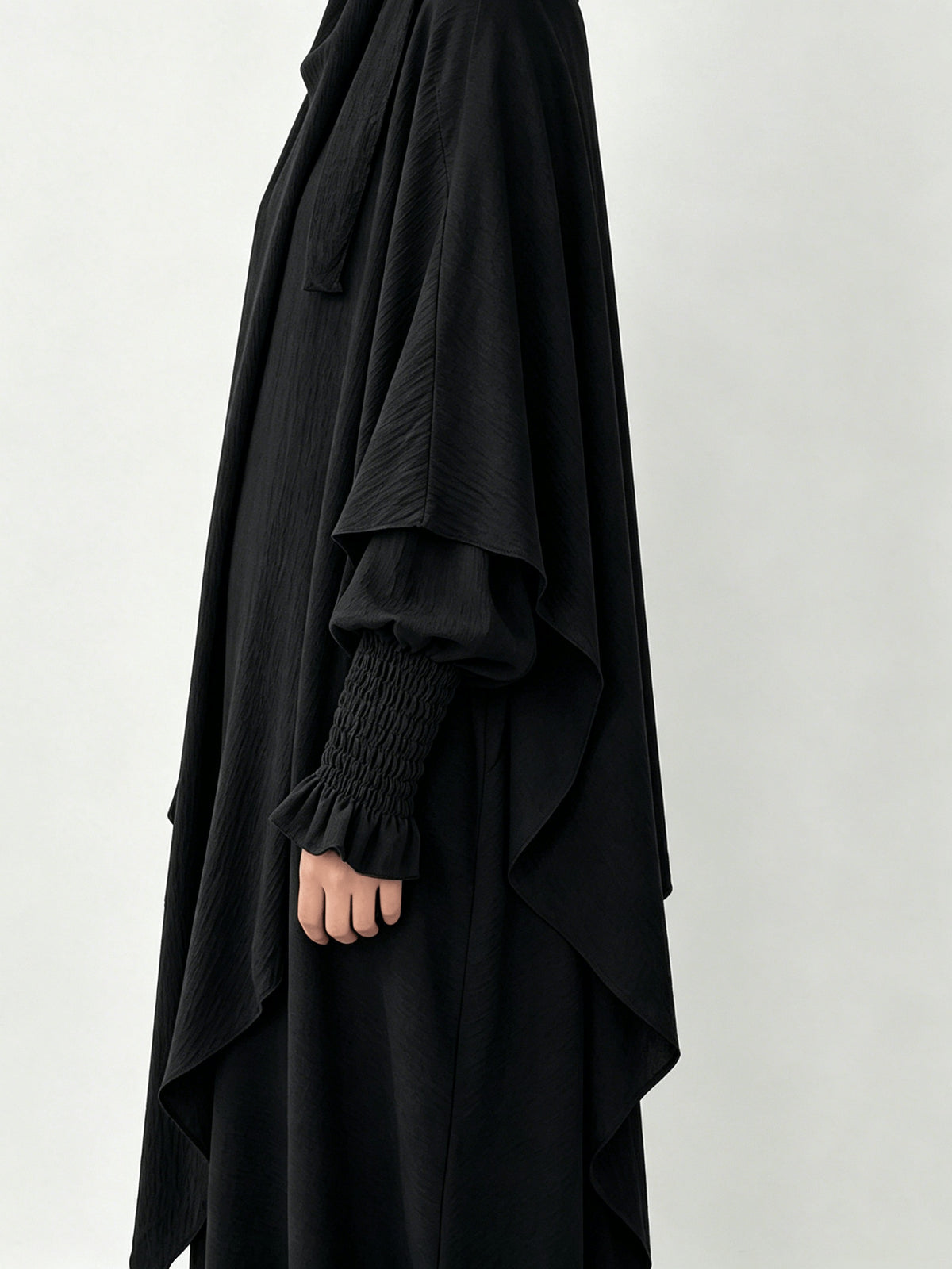 2pcs Prayer Set, Women'S Abaya, Khimar Set, Islamic Clothing, Modest Fashion, Two-Piece Abaya Set, Loose Fit Abaya, Long Sleeve Abaya, Full Length Abaya, Prayer Dress
